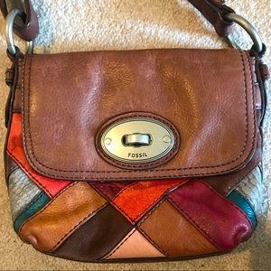 Fossil small leather bag